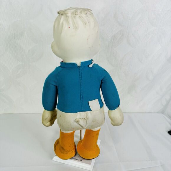 Disney Dancing Donald Duck Hasbro Romper Room 16” Doll Toy Vintage 1970s - Picture 11 of 16
